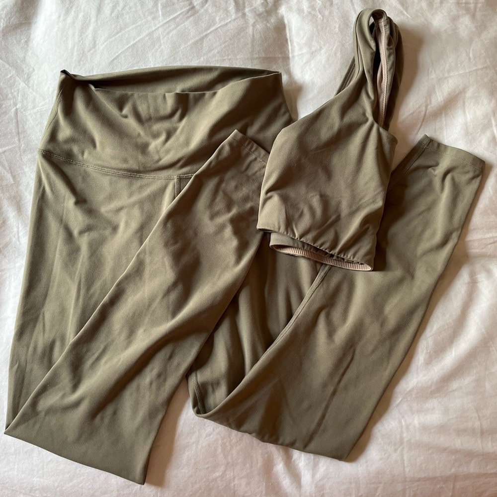 Varley Leggings & Bra Workout Active Set